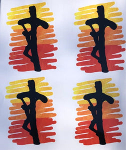 Mission Youth Vinyl Sticker Sheet / Four Stickers Per Sheet